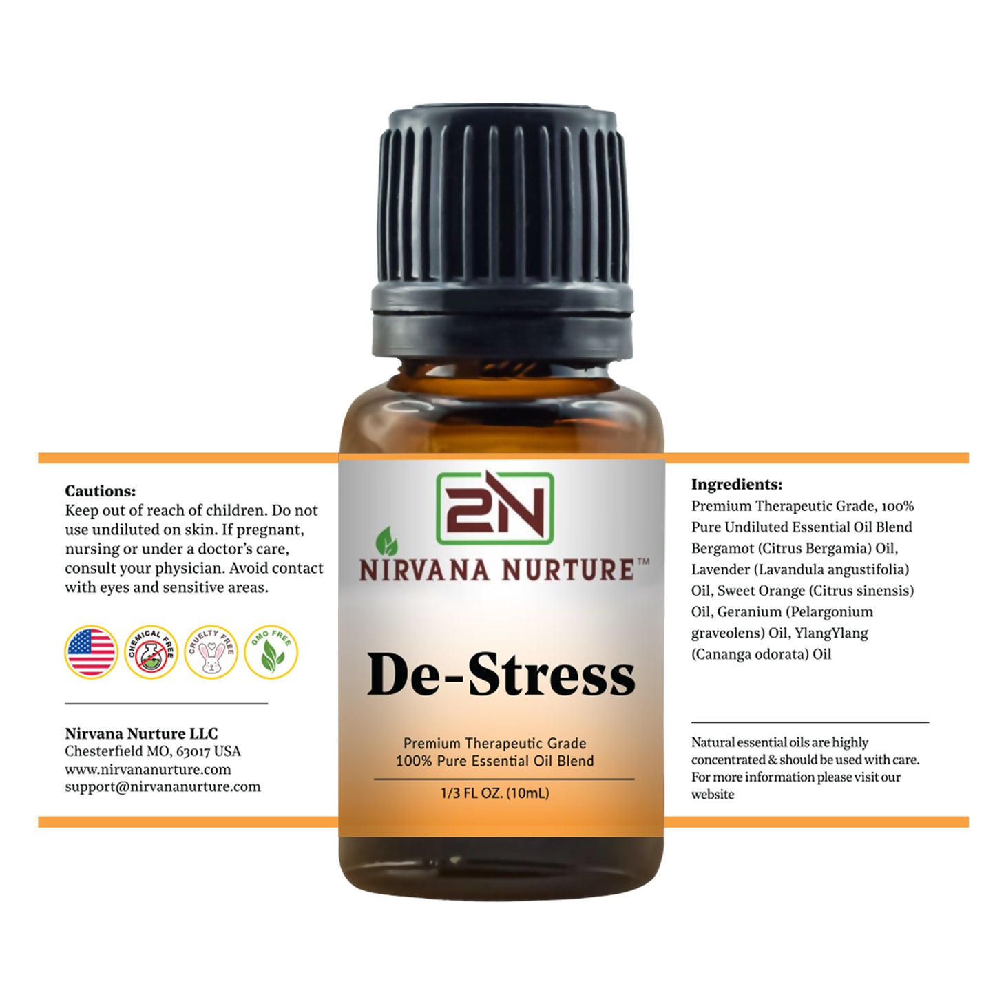 Nirvana Nurture De Stress Blend