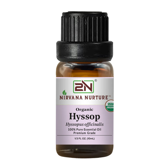 Organic Hyssop Essential Oil – 100% Pure, Undiluted | Nirvana Nurture