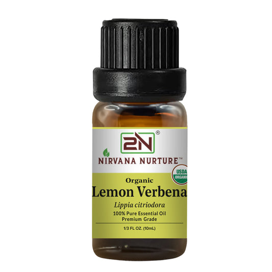 Organic Lemon Verbena Essential Oil – 100% Pure, Undiluted | Nirvana Nurture