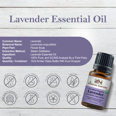 Organic Lavender Essential Oil | USDA Certified | 100% Pure