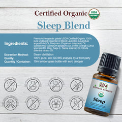 Organic Sleep Blend by Nirvana Nurture - Natural better Sleep