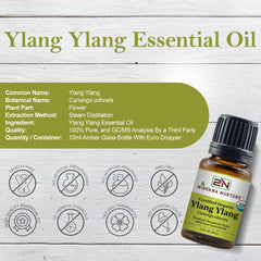 100% Pure Organic Ylang Ylang Essential Oil | Premium Grade
