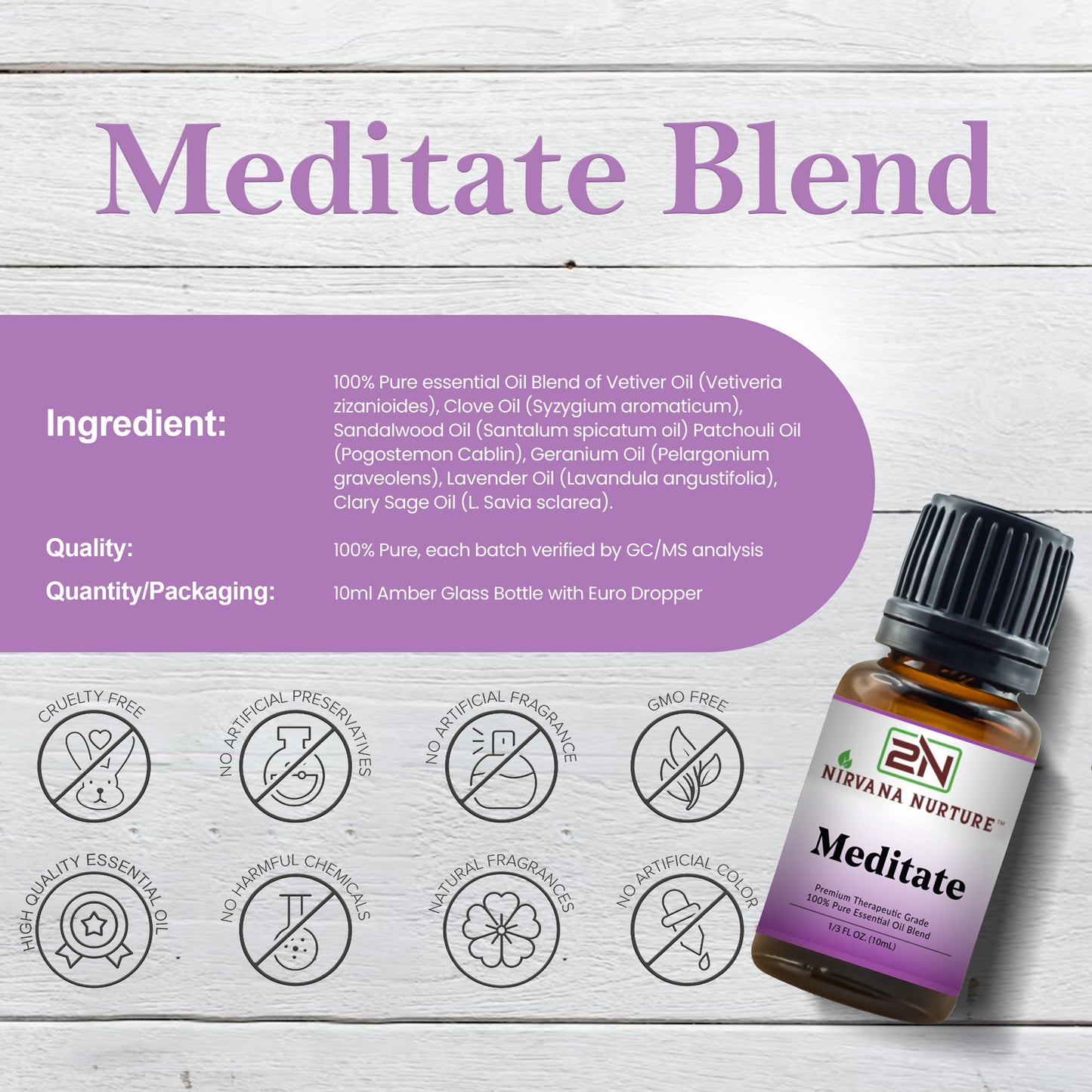 Nirvana Nurture Meditate Blend