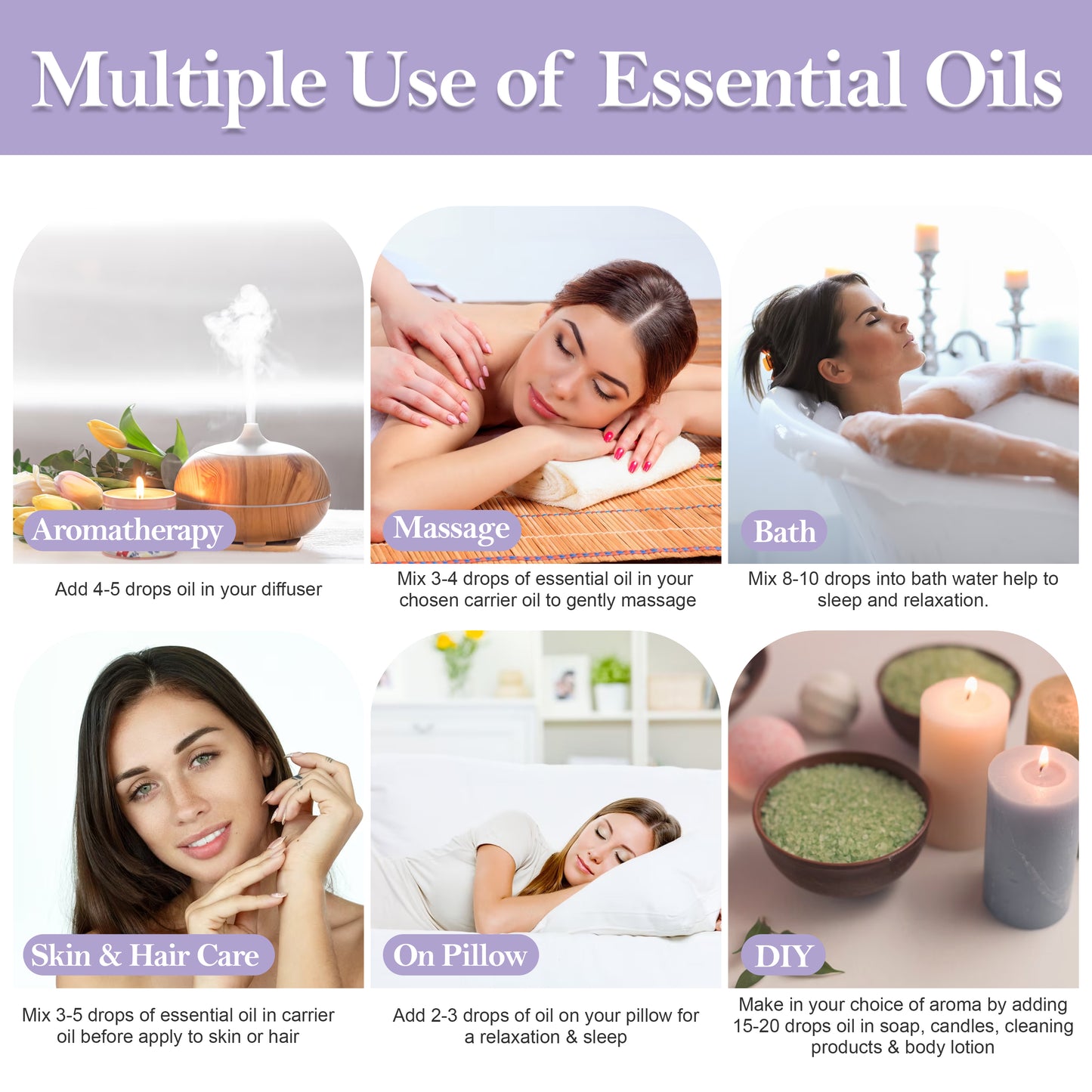 Organic Lavender Essential Oil – 100% Pure, Undiluted | Nirvana Nurture