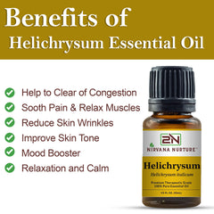 100% Pure Helichrysum Essential Oil | Therapeutic Grade