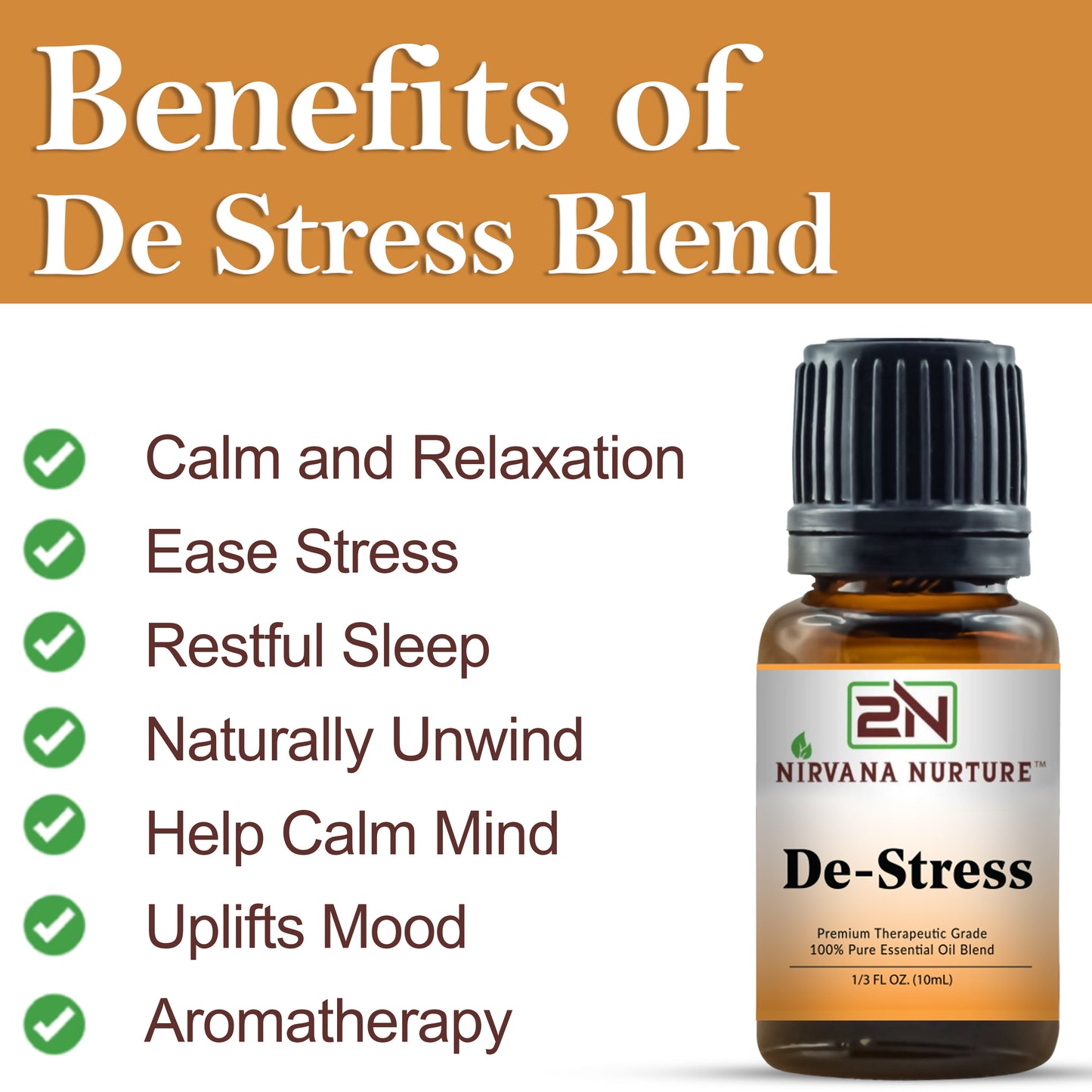 Nirvana Nurture De Stress Blend