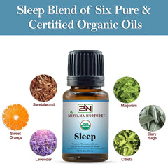 Organic Sleep Blend by Nirvana Nurture - Natural Sleep Aid