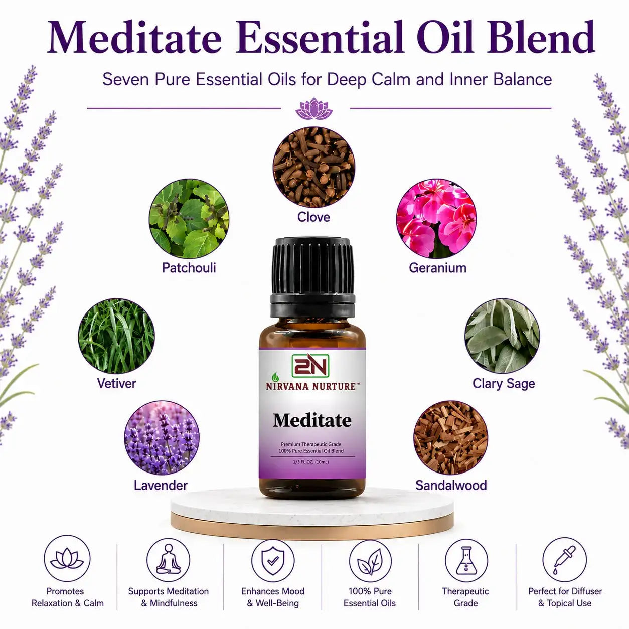 Nirvana Nurture Meditate Blend