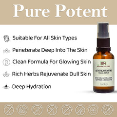 ultra rejuvenating Facial Serum, rejuvenating serum, stem cells serum, facial serum, rejuvenate skin, skin glow booster serum, improve skin tone, face serum, glow dull skin, Rejuvenate Skin Firmness, skin moisture, Brighter Skin, skincare routine, glow skin booster serum, radiance, skin supple, collagen, saffron, Gotu Kola Stem Cells, Squalane, Niacinamide, Hyaluronic Acid, Panthenol, Tocopherol, Cocoa Extract, Oat Extract, skin elasticity, nourishes, hydrates skin, luminous serum, skin plump