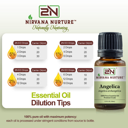 Angelica Essential Oil – 100% Pure, Undiluted | Nirvana Nurture
