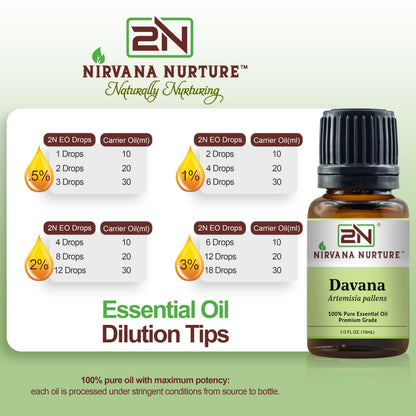 Davana Essential Oil – 100% Pure, Undiluted | Nirvana Nurture