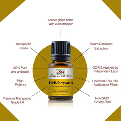 100% Pure Helichrysum Essential Oil | Therapeutic Grade