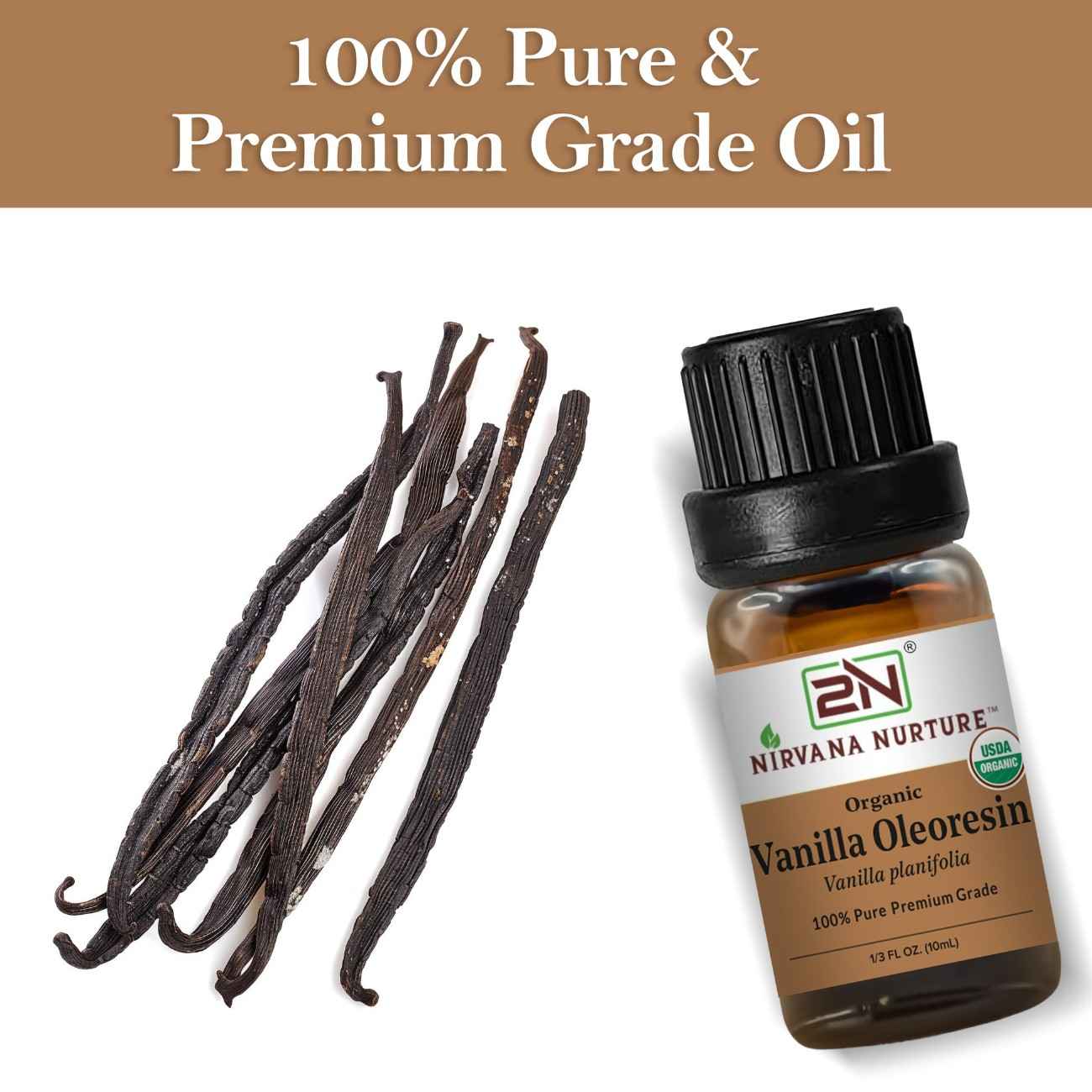 Vanilla Oleoresin Oil – 100% Pure, Undiluted | Nirvana Nurture