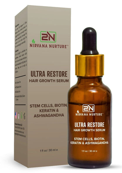 Ultra Restore Hair Growth Serum Boost Hair Growth, DHT Blocker Reduce Hair Loss