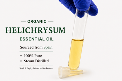 Organic Helichrysum Essential Oil – 100% Pure, Undiluted | Nirvana Nurture