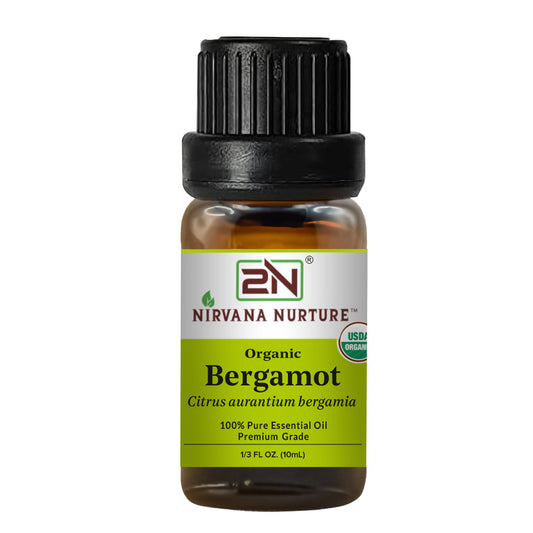 Organic Bergamot Essential Oil – 100% Pure, Undiluted | Nirvana Nurture
