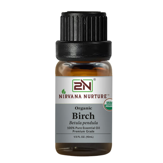 Organic Birch Essential Oil – 100% Pure, Undiluted | Nirvana Nurture