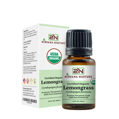 Nirvana Nurture Lemongrass Oil | 100% Pure | Therapeutic