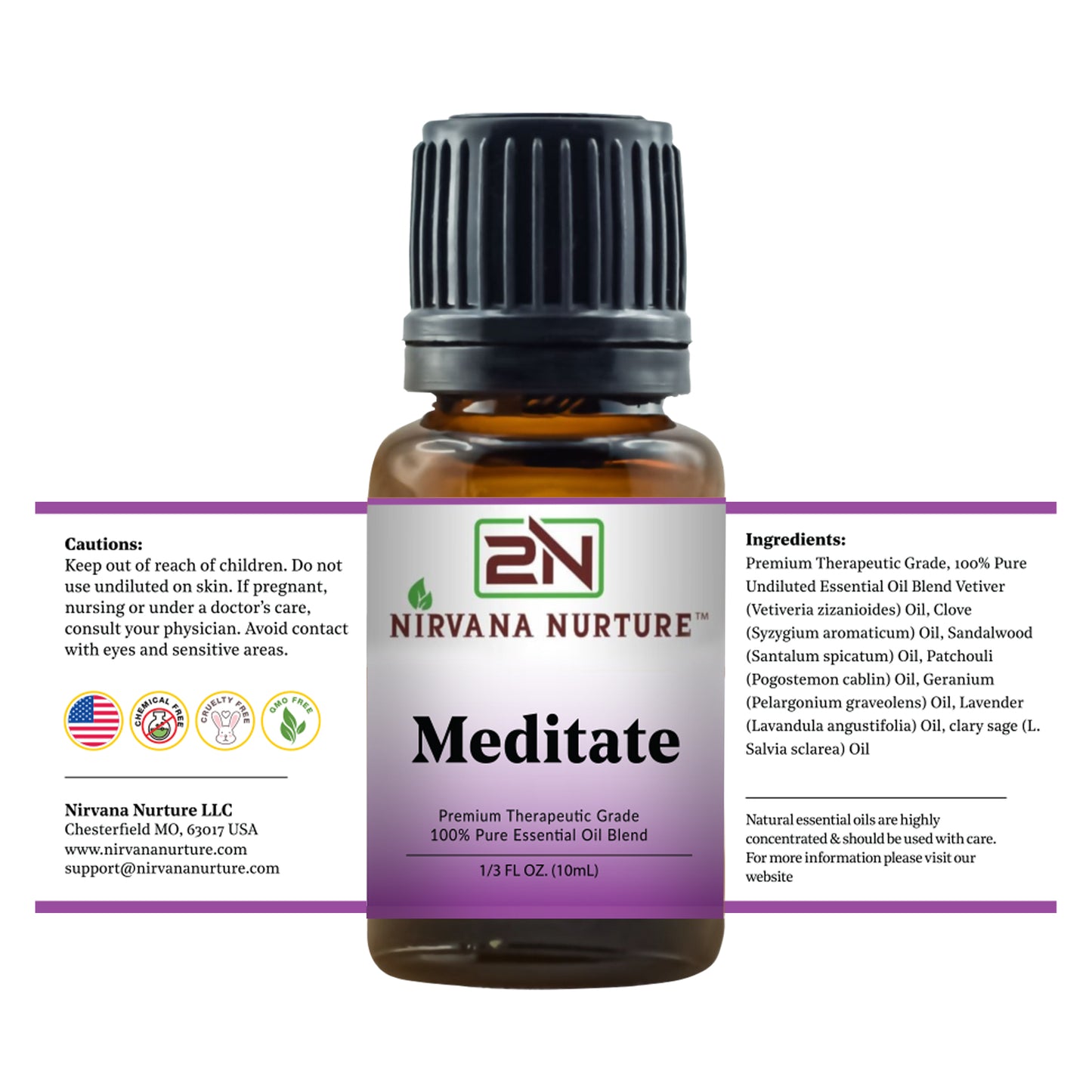 Nirvana Nurture Meditate Blend