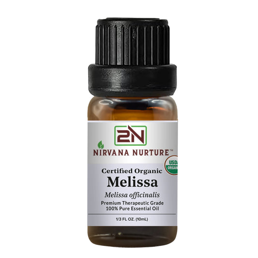 Melissa Essential Oil USDA Certified Organic, 100% Pure Natural Premium Grade, Undiluted