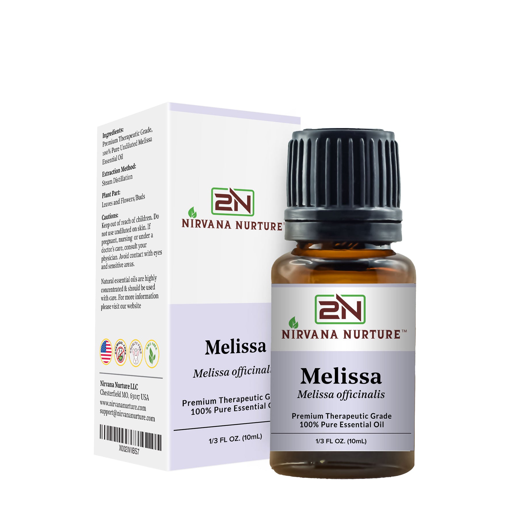 100% Pure Melissa Essential Oil | Premium Therapeutic Grade