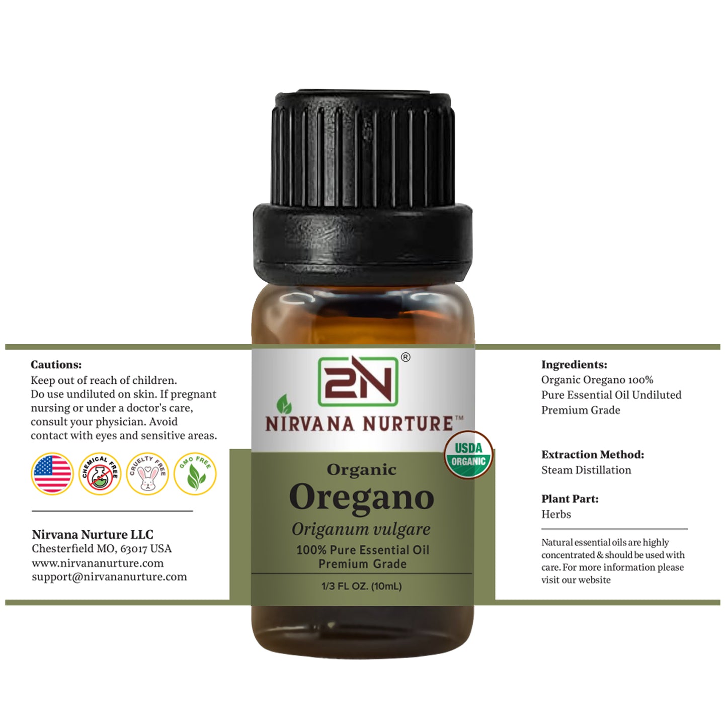 Organic Oregano Essential Oil – 100% Pure, Undiluted | Nirvana Nurture