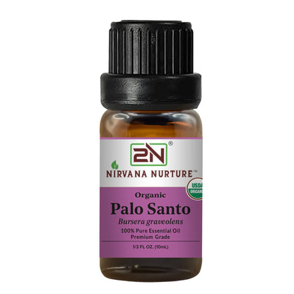 Organic Palo Santo Essential Oil – 100% Pure, Undiluted | Nirvana Nurture