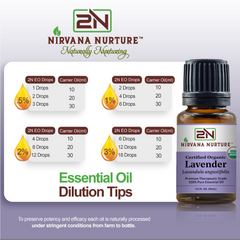 Organic Lavender Essential Oil | USDA Certified | 100% Pure