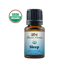 Organic Sleep Blend by Nirvana Nurture - Natural better Sleep