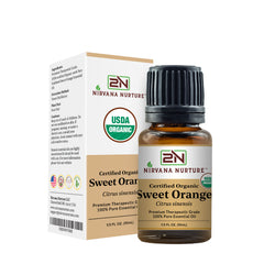 Organic Sweet Orange Oil | USDA Certified | 100% Pure