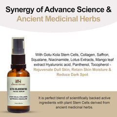 ultra rejuvenating Facial Serum, rejuvenating serum, stem cells serum, facial serum, rejuvenate skin, skin glow booster serum, improve skin tone, face serum, glow dull skin, Rejuvenate Skin Firmness, skin moisture, Brighter Skin, skincare routine, glow skin booster serum, radiance, skin supple, collagen, saffron, Gotu Kola Stem Cells, Squalane, Niacinamide, Hyaluronic Acid, Panthenol, Tocopherol, Cocoa Extract, Oat Extract, skin elasticity, nourishes, hydrates skin, luminous serum, skin plump