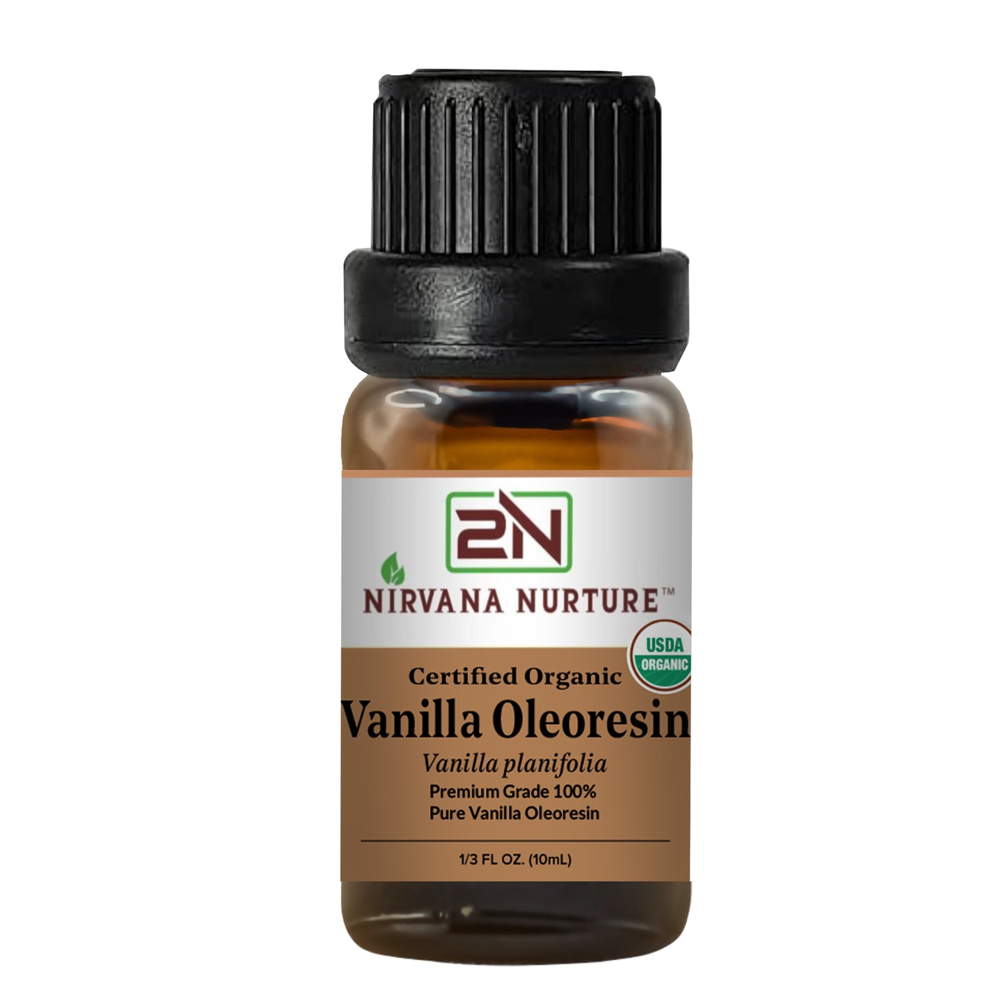 Vanilla Oleoresin Essential Oil USDA Certified Organic, 100% Pure Natural Premium Grade, Undiluted