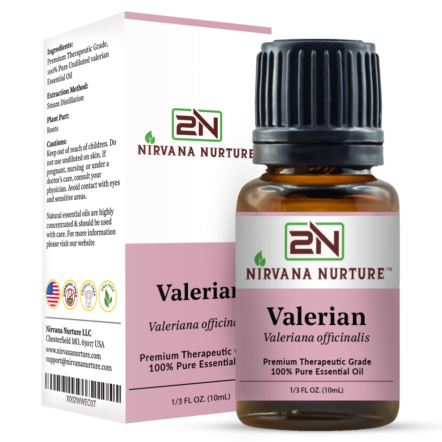 Valerian Essential Oil 100% Pure Premium Grade, Undiluted