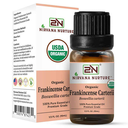 Organic Frankincense Carterii Essential Oil – 100% Pure, Undiluted | Nirvana Nurture