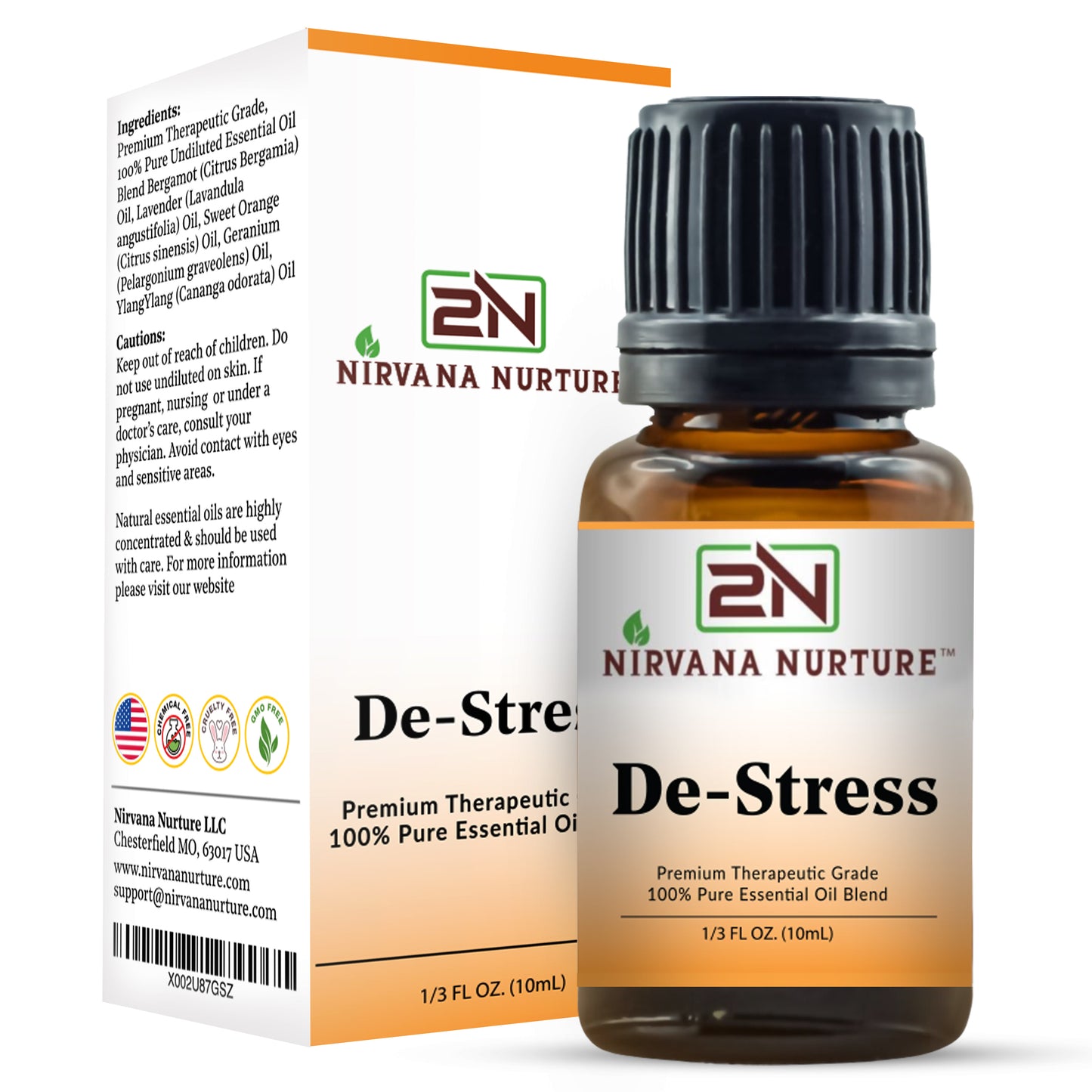 Nirvana Nurture De Stress Blend