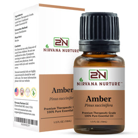 Amber Essential Oil 100% Pure Premium Natural Therapeutic Grade, Undiluted