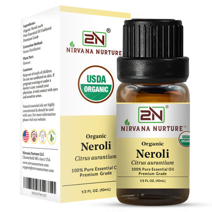 Organic Neroli Essential Oil – 100% Pure, Undiluted | Nirvana Nurture