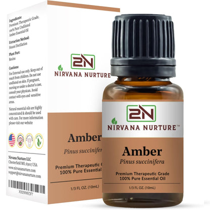 Amber Essential Oil 100% Pure Premium Grade, Undiluted
