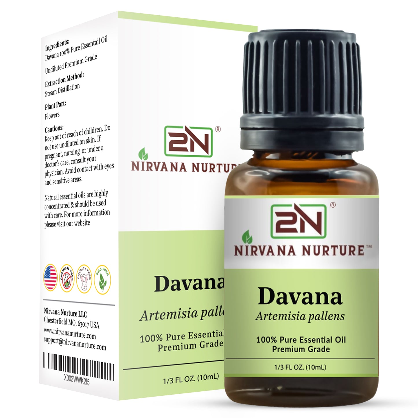 Davana Essential Oil – 100% Pure, Undiluted | Nirvana Nurture