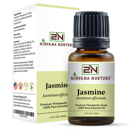 Jasmine Essential Oil 100% Pure Premium Grade, Undiluted