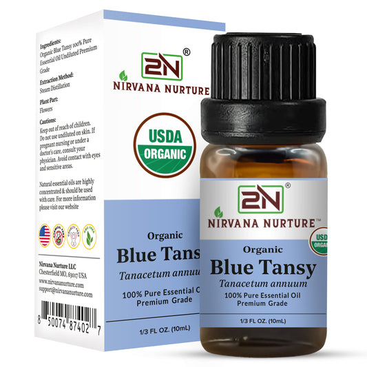 Organic Blue Tansy Essential Oil – 100% Pure, Undiluted | Nirvana Nurture