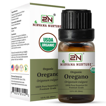 Organic Oregano Essential Oil – 100% Pure, Undiluted | Nirvana Nurture