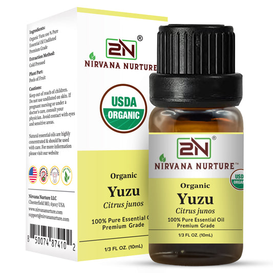 Organic Yuzu Essential Oil – 100% Pure, Undiluted | Nirvana Nurture