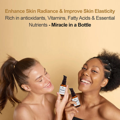 Ultra Radiance Glow Face Oil: Radiant Skin Booster, Firmness & Deep Moisture