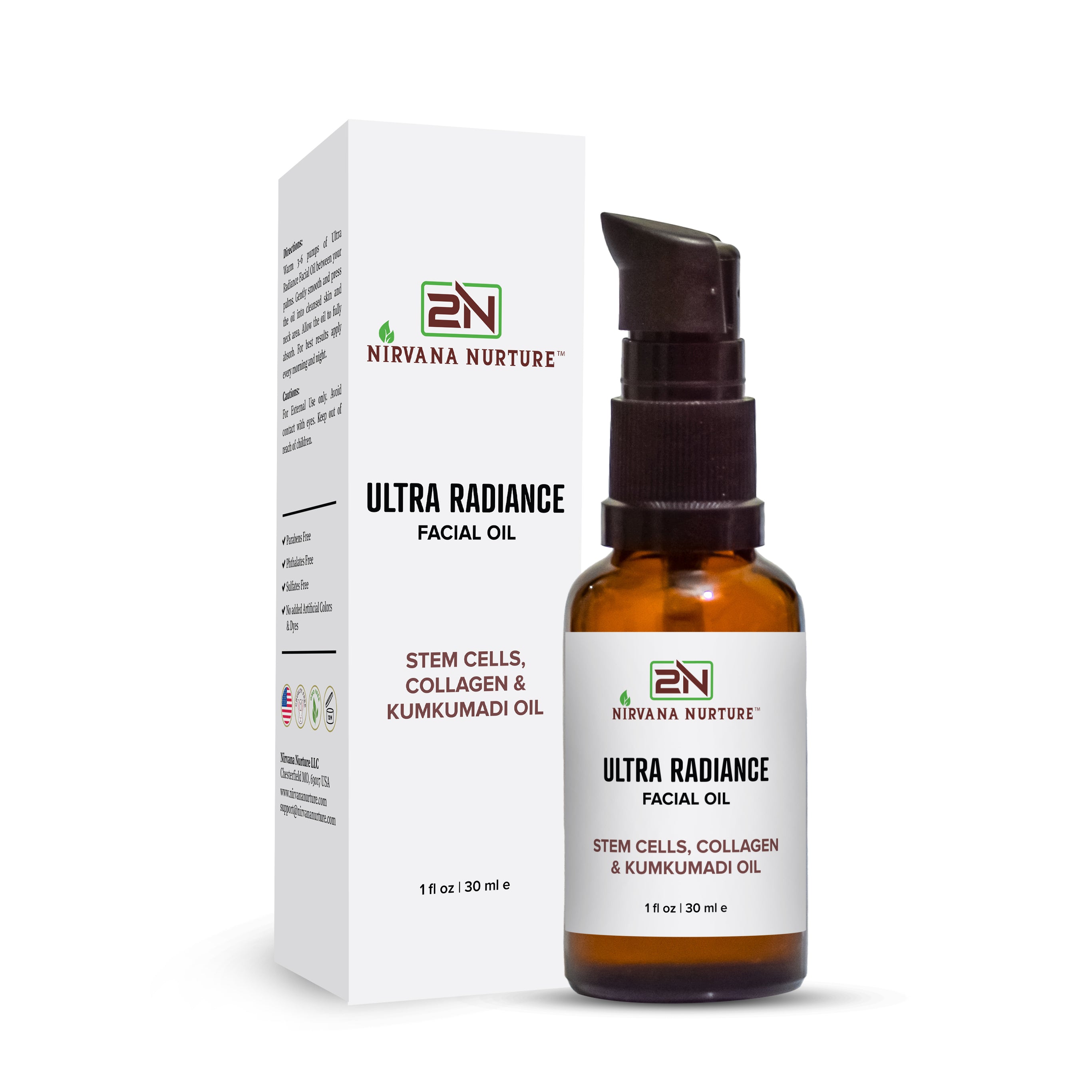 Nirvana Nurture Ultra Radiance Glow Face Oil - Skin Glow