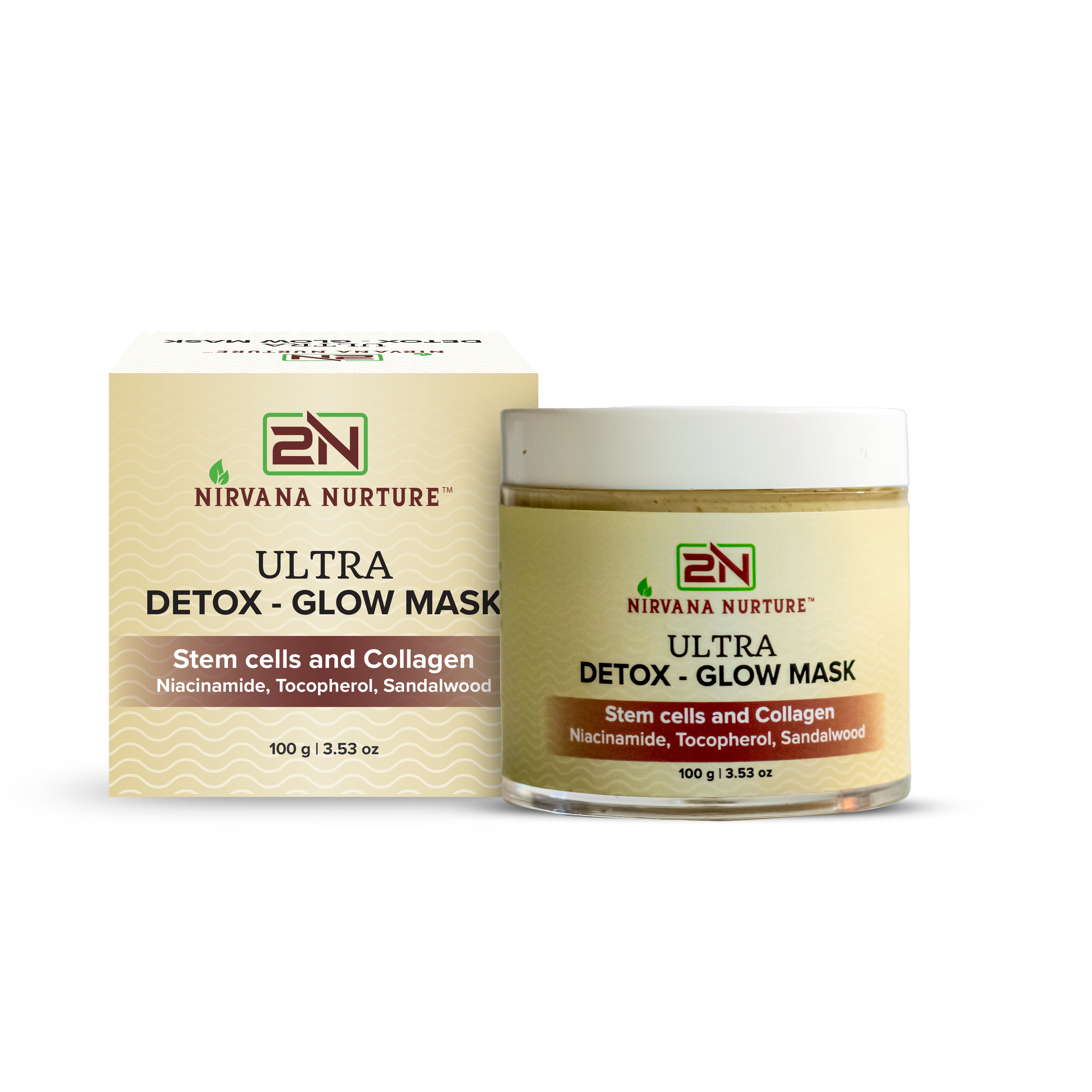 Ultra-Detox Glow Mask | Enhance Skin Glow | Boost Firmness