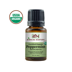 Nirvana Nurture Peppermint Oil | Organic | 100% Pure