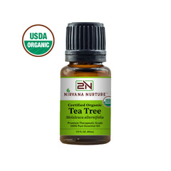 100% Pure Organic Tea Tree Essential Oil | USDA Certified