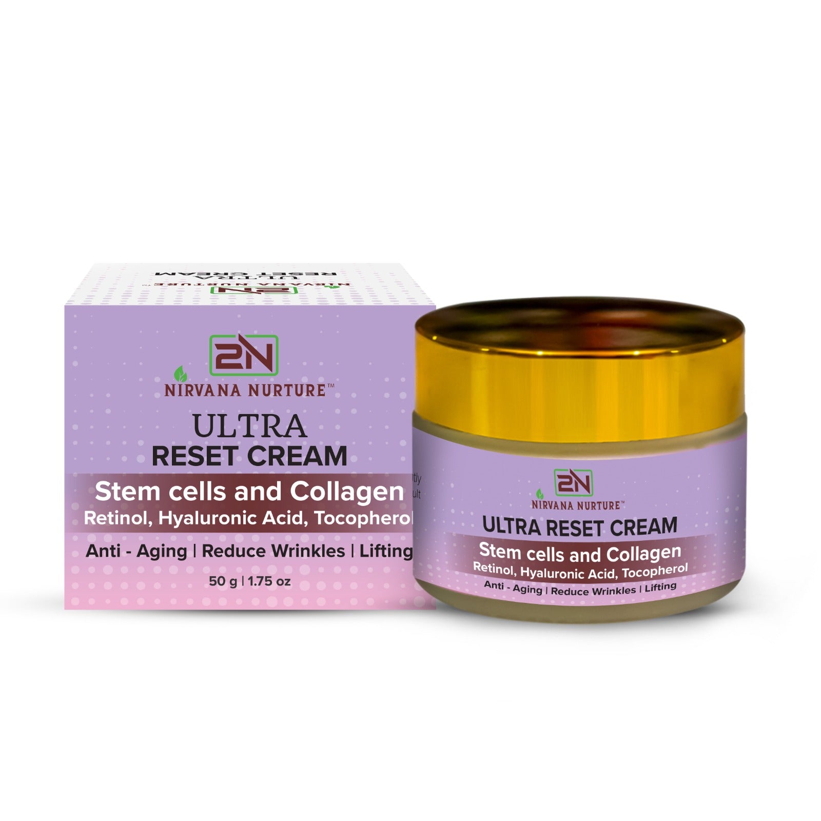 Ultra Reset Anti Aging Cream -Reduce Wrinkles, Fine Lines